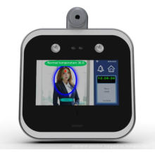 Touchless accept smart android lunix SDK OEM fever scanner face recognition body temperature measuring intelligent terminal